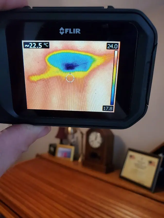 Thermal imaging inspection for water damage in Victoria